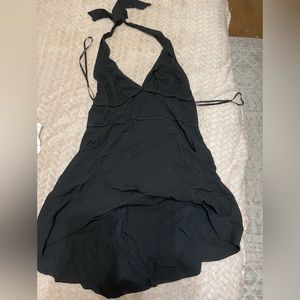 black backless halter dress! amazing for vacations